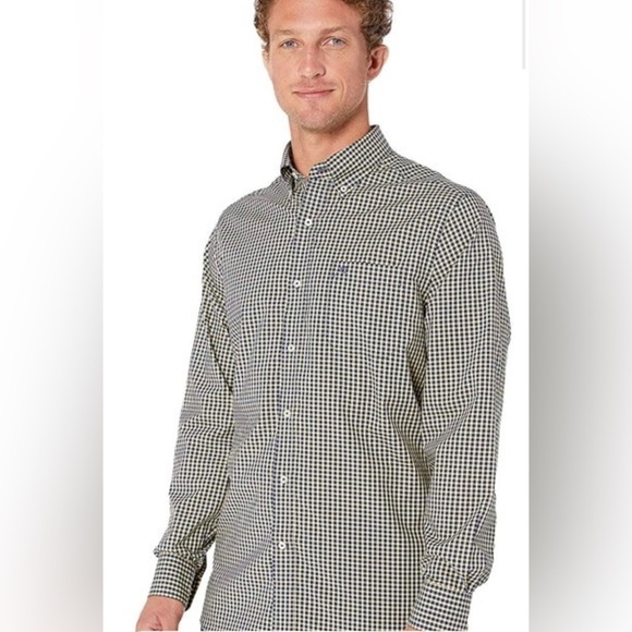 Southern Tide Other - Southern Tide Asilomar Check Sport Shirt Button Down Medium Naples Yellow